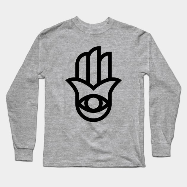 HAMSA Long Sleeve T-Shirt by drugsdesign